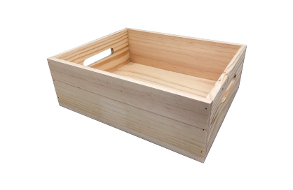 Caja de madera multiuso